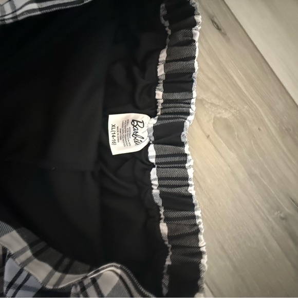 Barbie Plaid Skort with Pink Logo - Picture 6 of 6